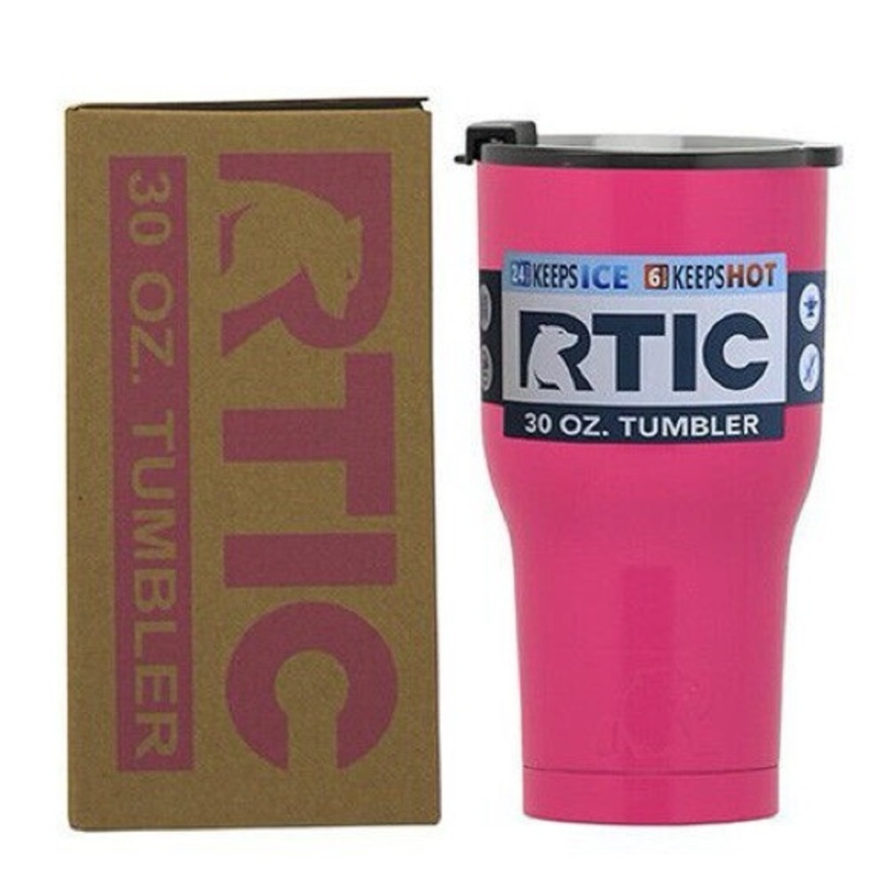 RTIC Pink Tumbler 30 oz